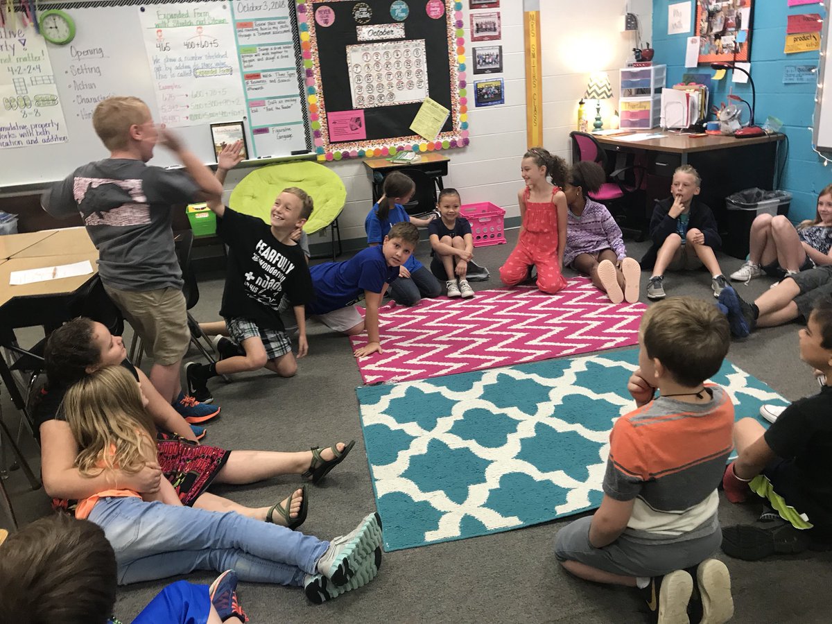 PigmanHannah's tweet image. These kiddos sure love Mrs. Smith’s fluency game! @dani_Smith3rd @CentralCabotpK4 #HighFive #fluency #mathcircletime