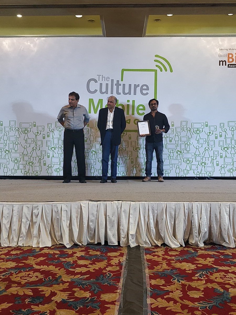 mBillionth's tweet photo. Congratulations to @forbinary Technologies for being rewarded the winner’s trophy at #mBillionth2018 in the category Business and Commerce. Your smart simplification of mobile apps &amp; communications for business is praiseworthy! https://t.co/Qf8S8w5wLc