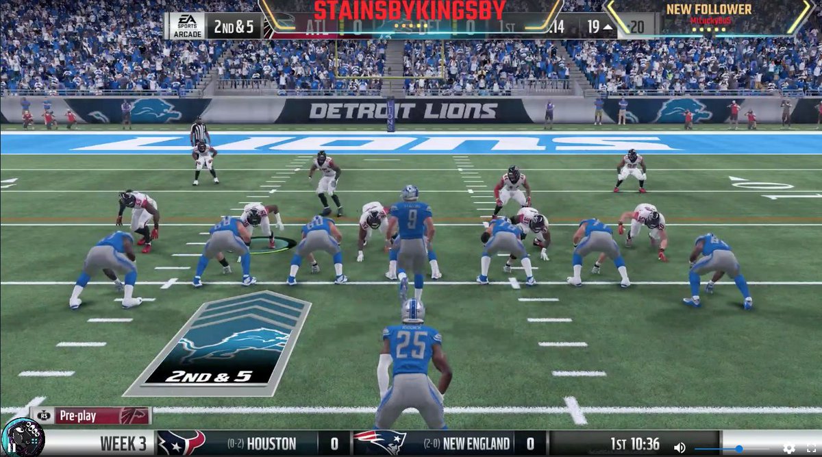 TheTPCDL's tweet photo. Catch Week 3 Action, the Lions and Falcons live at https://t.co/XQ1cJnNg8K @StainsbyKingsby https://t.co/JTKAC6pcUH