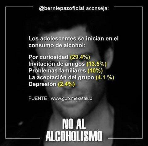 GabyGlezCol's tweet photo. #DileNoAlAlcoholismo
@Bernie_Paz apoyando tu iniciativa #JuntosPodemos #berniepaz #LikeLaLeyenda https://t.co/wBkDP9G3C8