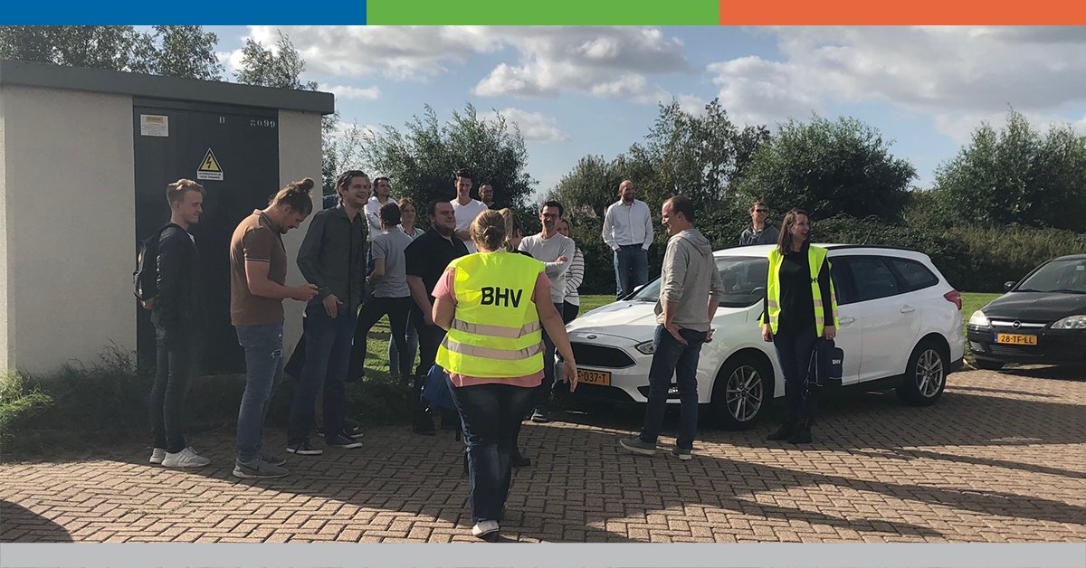 Ieder jaar doen wij een oefen ontruiming en die van 2018 is weer geslaagd!  ⛑️