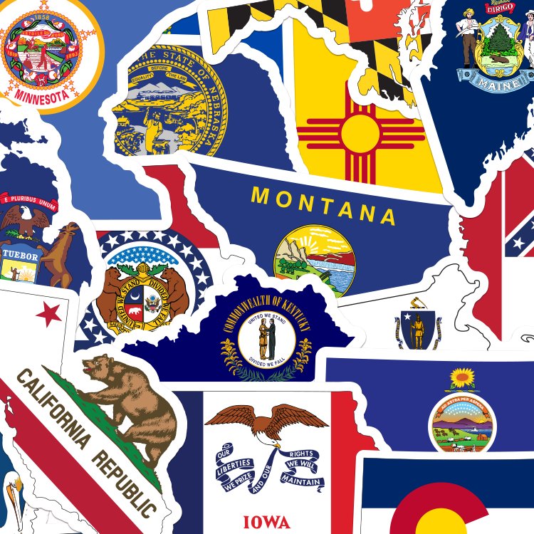 CarStickersInc's tweet image. If you love where you live and want to show pride for your state, check out our new collection of state stickers. These stickers have the state's flag inside the state's shape. bit.ly/2IulUHz  🇺🇸 #statestickers #usastickers