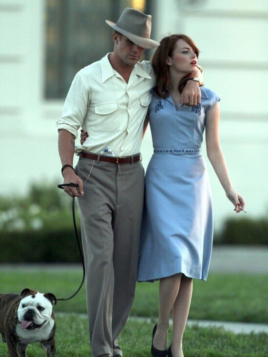 ライアンゴズリングとエマストーンカップルは絵になりすぎる。美し