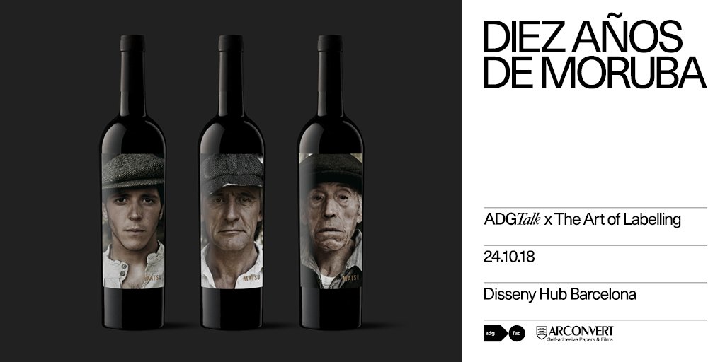 adgfad's tweet photo. Diez años de @Moruba: un #ADGTalk que confluye con #TheArtofLabelling, el ciclo de conferencias dedicadas al diseño de packaging coorganizadas entre #ADG y @arconvert_es.

Save the date! 
24.10 en el @dissenyhub 
Inscripciones: https://t.co/LrqrNVYsV3 https://t.co/3DnZ0DGIV1