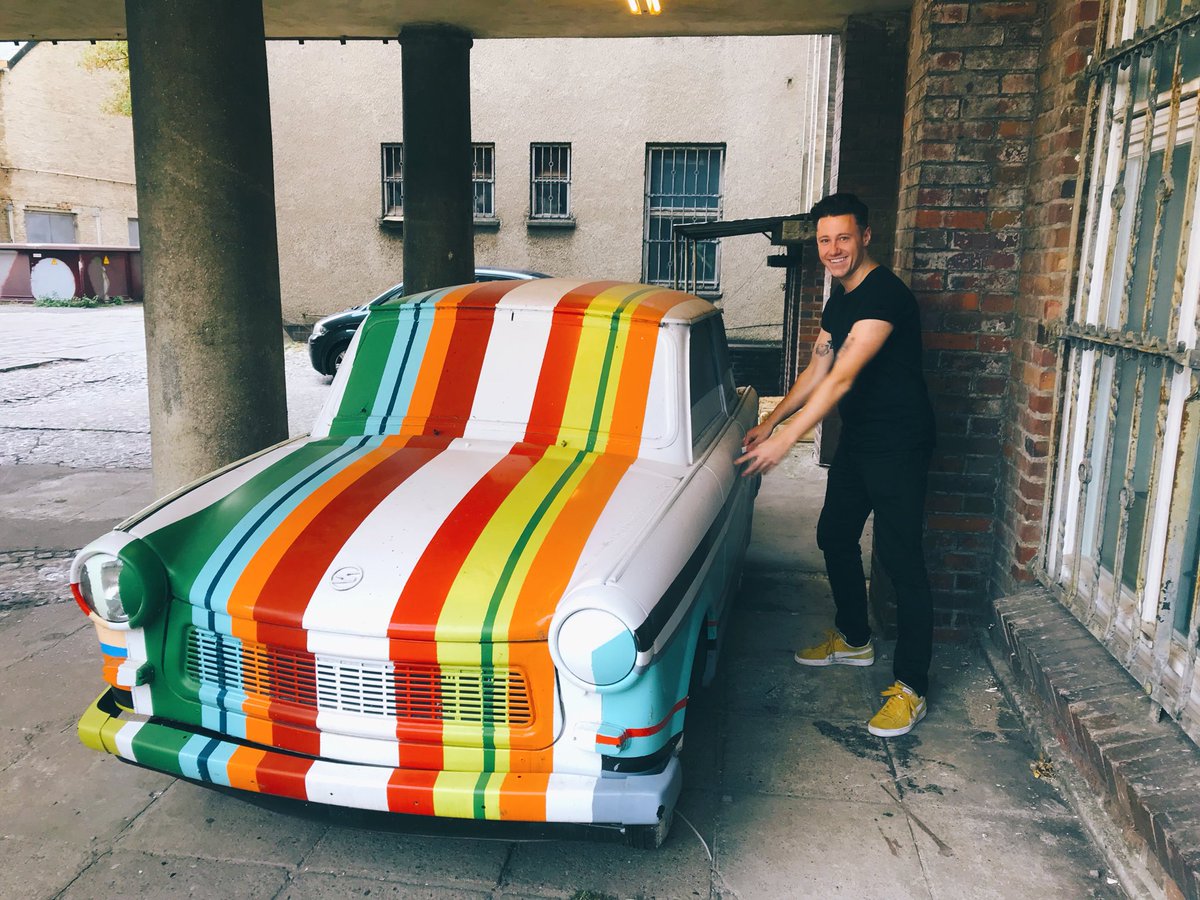 callumbeattieuk's tweet photo. Baby You Can Drive My Car! #BerlinCar #TourCar https://t.co/r1dNbXkzPa