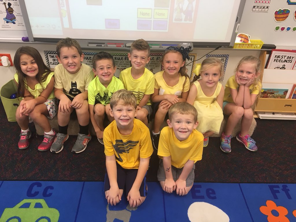 Colors of the Wind-sday spirit day!💛