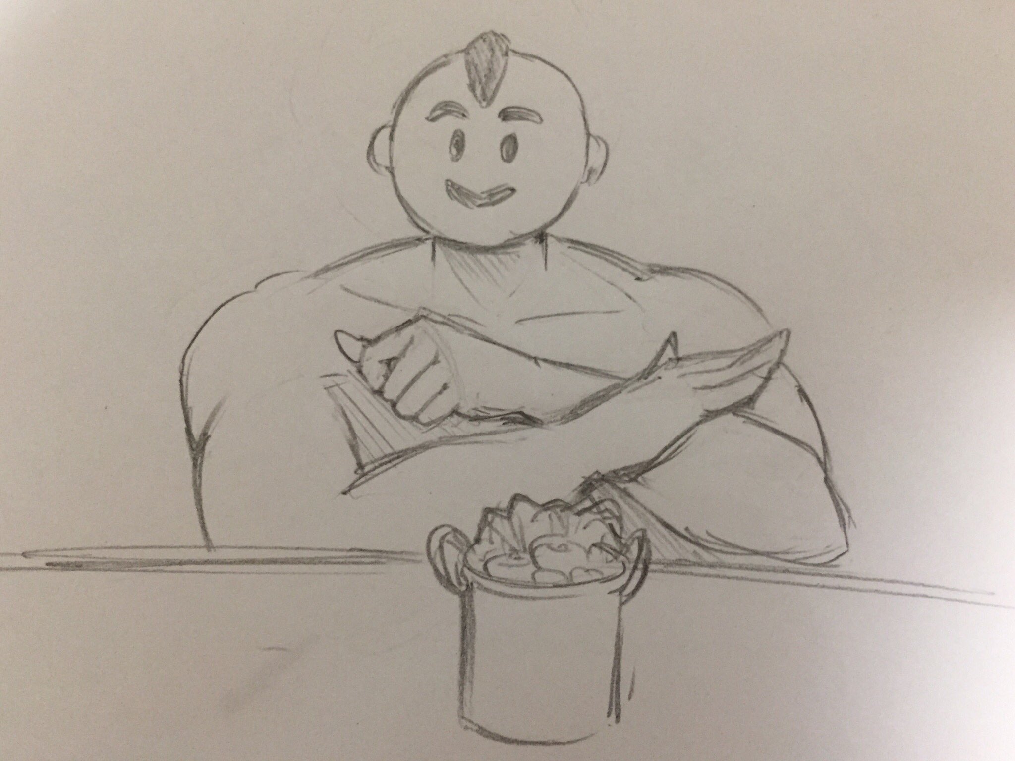 疲れからか さやえんどうスナック のキャラクターがこう見えてしまった えのげ