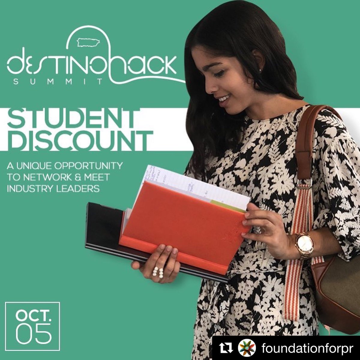 uagmishca's tweet image. Estudiantes @univdeleste y @uneishca no se pierdan esta gran oportunidad de participar del #DestinationHack Summit el viernes 5 de octubre para relacionarse con lideres de la industria de hospitalidad. #ElTurismoNosUNE