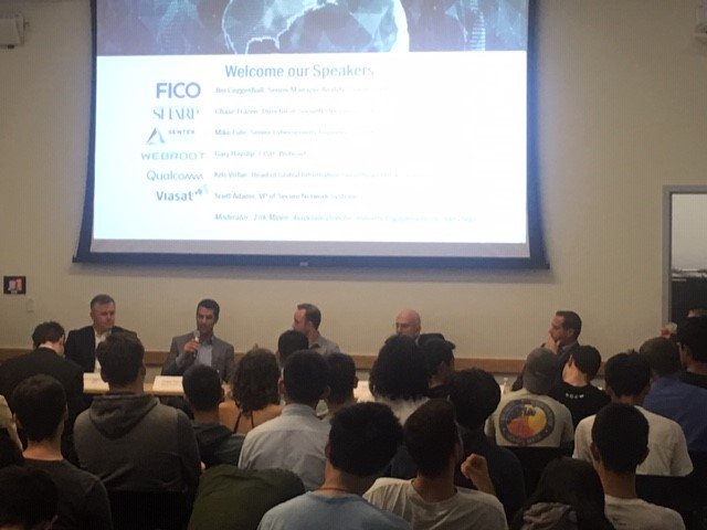 SharpCareers's tweet image. The search for talent continues  @UCSDJacobs #cybersecurity  conference w/@sharphealthcare Director of Security Ops Chase Frazen on the panel #sharpshares #growwithus #bestjobever @SharpCareers