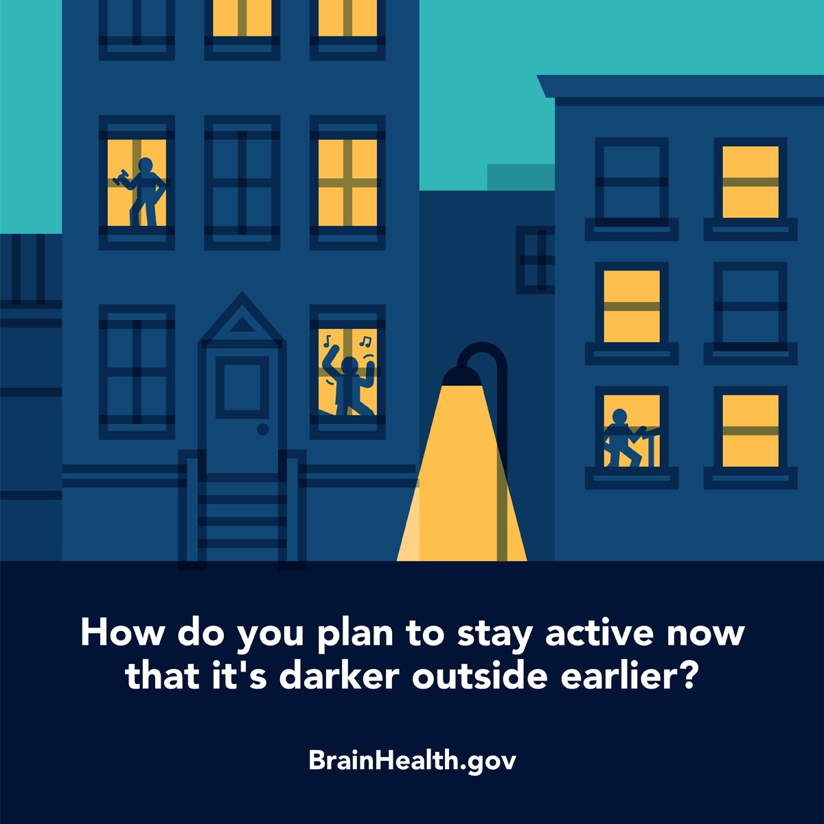 Days might be shorter and the night might be longer, but taking care of your brain health is always important.