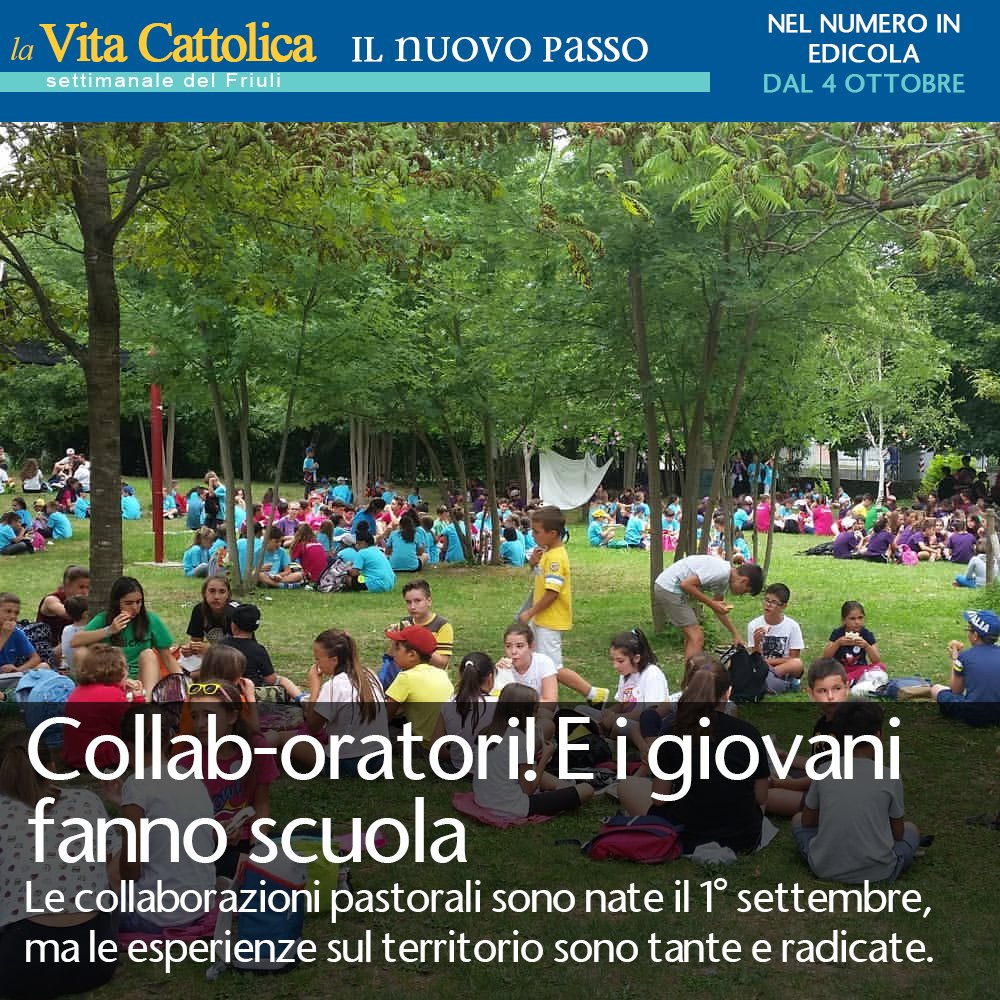 laVitaCattolica's tweet photo. A #Palazzolo, #Piancada, #Muzzana, #Precenicco e #Rivarotta la collaborazione ha gambe, volto e voce: quelli di tanti #giovani impegnati a costruire una realtà dove si possa imparare ed esercitare l’arte del «prendersi cura» dell’altro.

Ne parliamo nel numero #inEdicola. https://t.co/Zl7d9PEJne