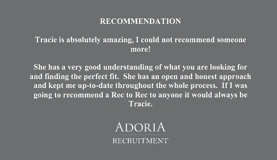 TracieHope1's tweet photo. Great to get good feedback, always nice to hear from candidates who are loving where they were placed #recruitment #rec2rec #amazing #Wilmslow #Manchester https://t.co/4SM7u7KOEU
