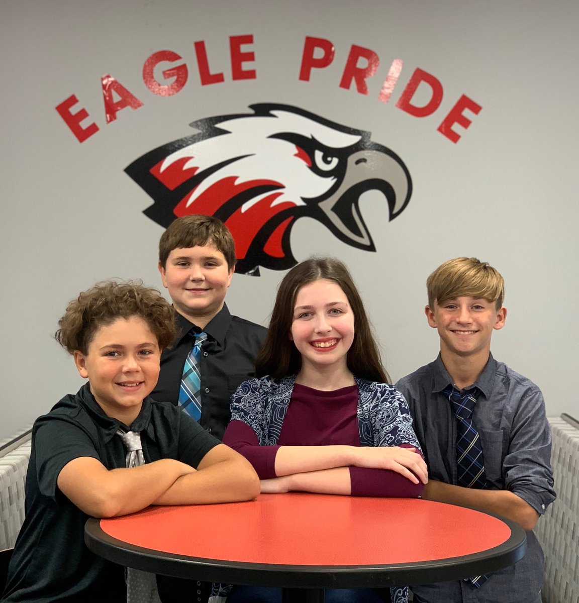 I've got a good feeling about this... #ClassOfficers #Classof2024 #leadership #EaglePride #BMSthePlace2B