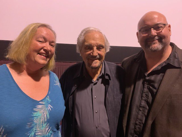 What an honor - <a href="/DavidCFein/">David C. Fein</a> and I got to meet Hal Linden last night! Go see him in #TheSamuelProject this weekend when it opens at select #AMC theaters. It’s a sweet film about the power of art and family with a relevant message for our times. 

 <a href="/TheSamuelProj/">The Samuel Project</a>