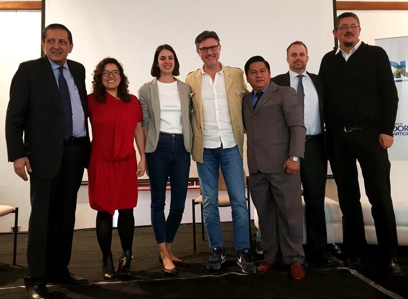 BloqueSeguridad's tweet photo. La Secretaría General de la Presidencia participó en el Foro de Diálogo Político Multinivel sobre Gobierno Abierto #Habitat3Quito. Informó sobre la incorporación del Ecuador en la Alianza para el Gobierno Abierto. https://t.co/LwkZRWUPGC