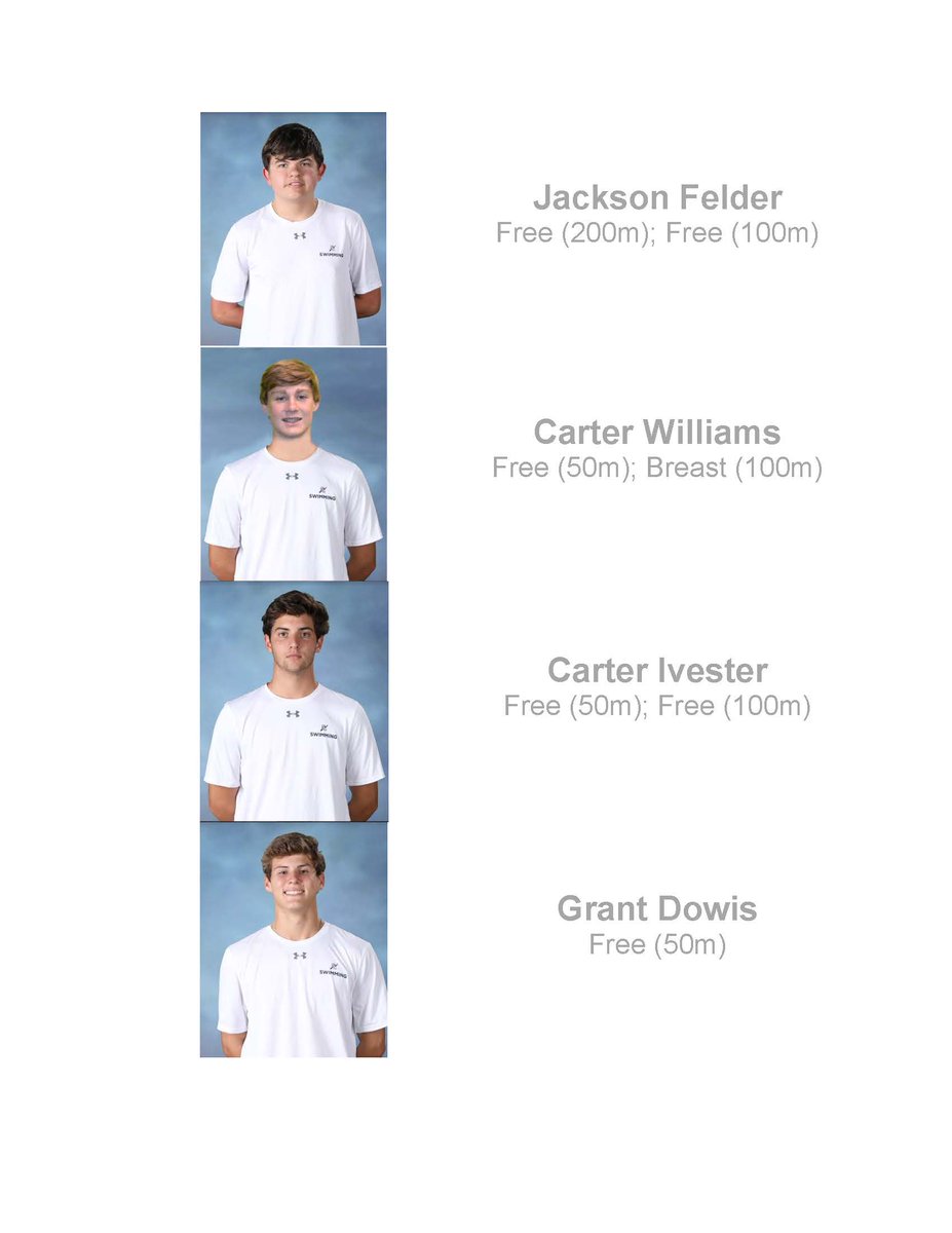 Congratulations to the all of the Sabre Swim team on a great season!!!

The following swimmers qualified to swim at the SCHSL AAA State Meet this Saturday at USC.
#SwordsUp #SabreNation #SabreSwim <a href="/SCSsabrenation/">SabreNation Official SGA</a>