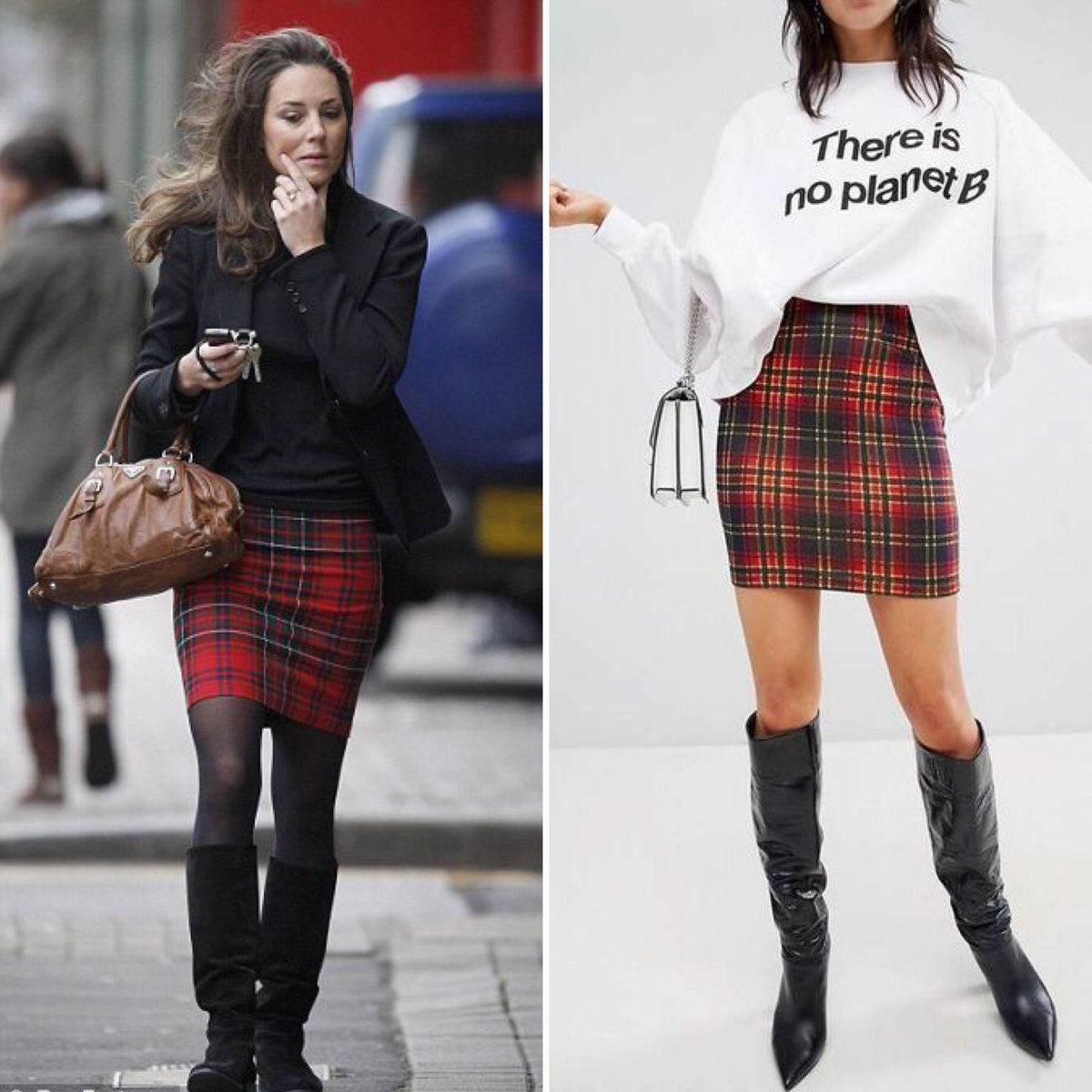 Kate Effect Affected Lovely Replikate For The Kate Middleton Before The Duchess Look Tartan Mini Skirt 9 99 T Co Udxxy32h55 T Co Xm5qihqavz
