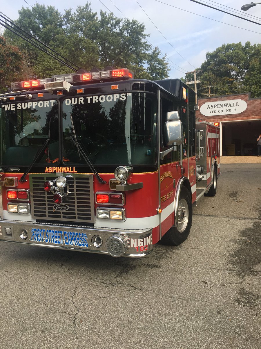 She’s Baaaaaaaack!! After being out of service at Glick Fire Equipmenr for several months due to lengthy repairs and a brand new paint job. Engine 102-1 is back home and will be back in service by Saturday!