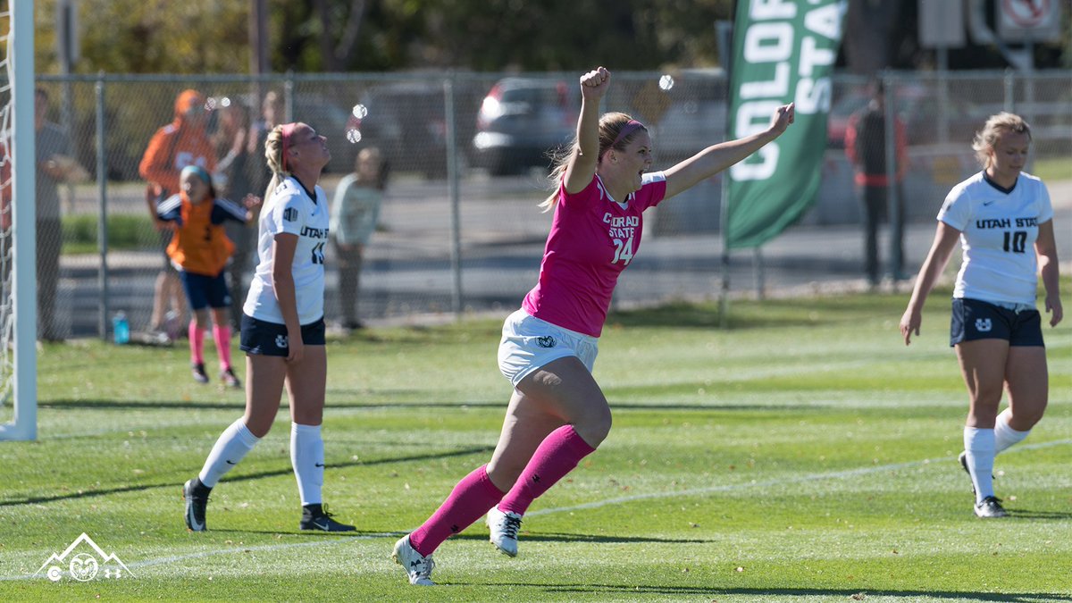 CSURams's tweet photo. When October 3 falls on a Wednesday...(p.s. @CSUFutbol's Pink Out is Sunday)

#ProudToBe | #CSURams https://t.co/4Z41heHy4X