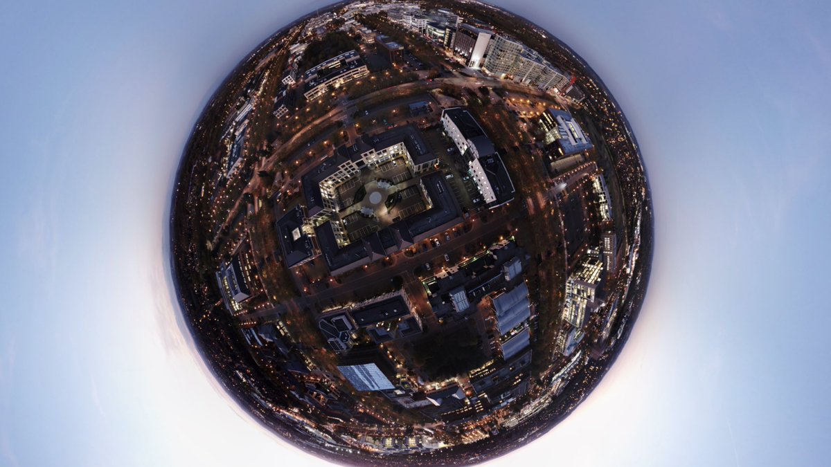 An awesome #littleplanet from #dji #mavicpro #mavic taken at #miltonkeynes