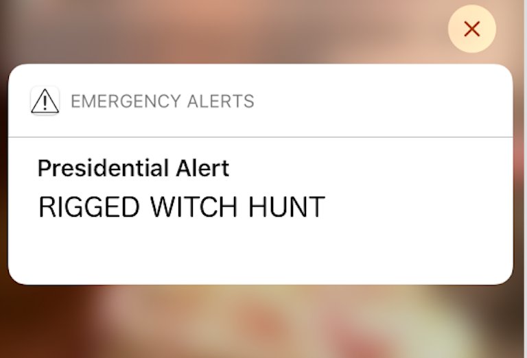 iAppEnthusiast's tweet photo. @jefferiesshow #PresidentialAlert https://t.co/MZw2N7Vz9y