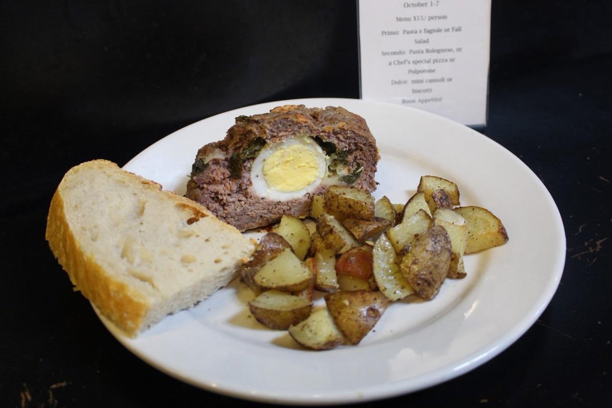 AcroPgh's tweet photo. We are thrilled to have @enricobiscotti as a part of Pittsburgh Italian Restaurant Week! Featured items include Polpotone- an Italian meatloaf stuffed with kale, mozzarella and egg, Fettuccine with bolognese sauce, and home made cannoli!
🇮🇹🍝 https://t.co/n7f91PkVBc