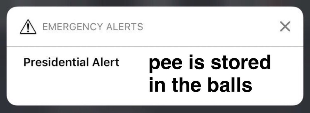 hugefuckingass's tweet image. #PresidentialAlertSystem