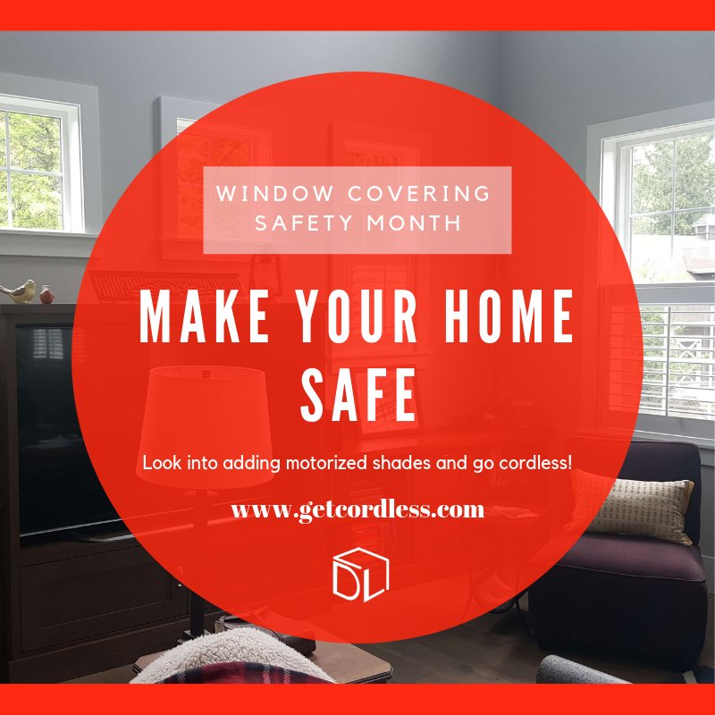 DEEL_Enterprise's tweet photo. Happy #WindowCoveringSafetyMonth ! 👍😃
Look into adding motorized shades in place of cords in your home today. We offer #HunterDouglas shades that offer the best motorized solutions. Contact us to find out more or visit our website!
.
.
.
#Windowtreatments #safety #deel https://t.co/zmCCG4bqav