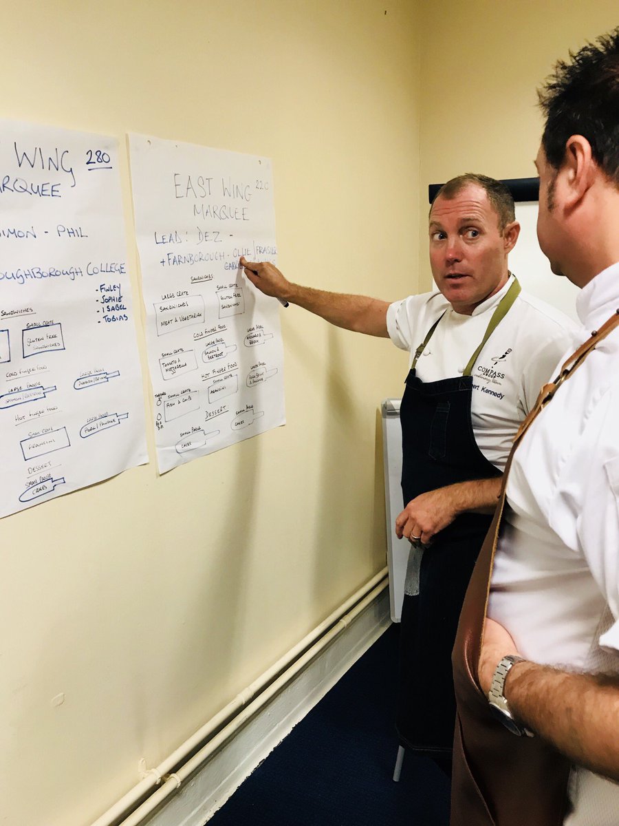 luke_moloney's tweet photo. Day 2 MEP for RAF 100 joint graduation. 10,000 pieces of finger food achieved in a solid shift! Looking forward to working with @Lborocollege and @farnboroughcoll @robkennedy0 @babyfacedez @Chefcreed @koppertcress @TheSosChef @compassgroupuk @ESS_Offshore https://t.co/OULB15r9kN