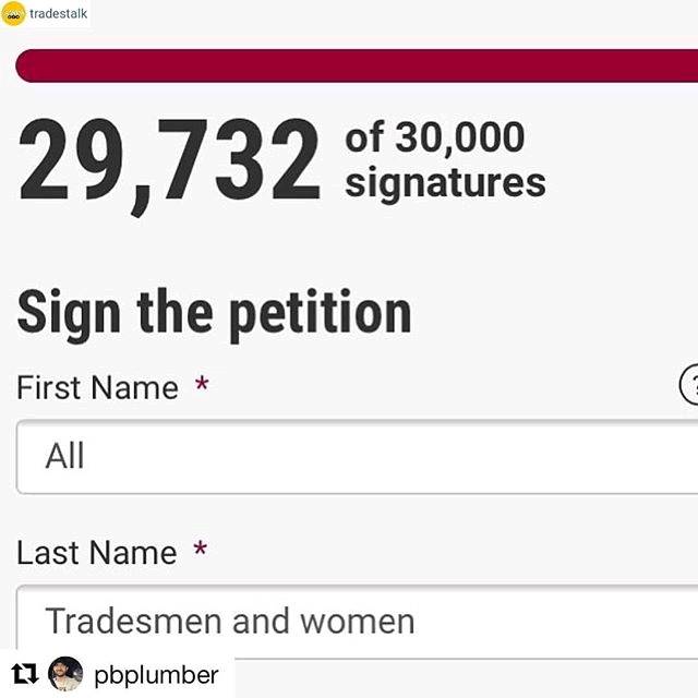 Reposting an important cause 
bit.ly/2OQgKbN
#tradesman #tradelife #vantooltheft #vantheft #vantooltheftawareness #vanlife #plumberslife #electrician #plumber #carpenter #tools #onthetools 📷: @draper_tools