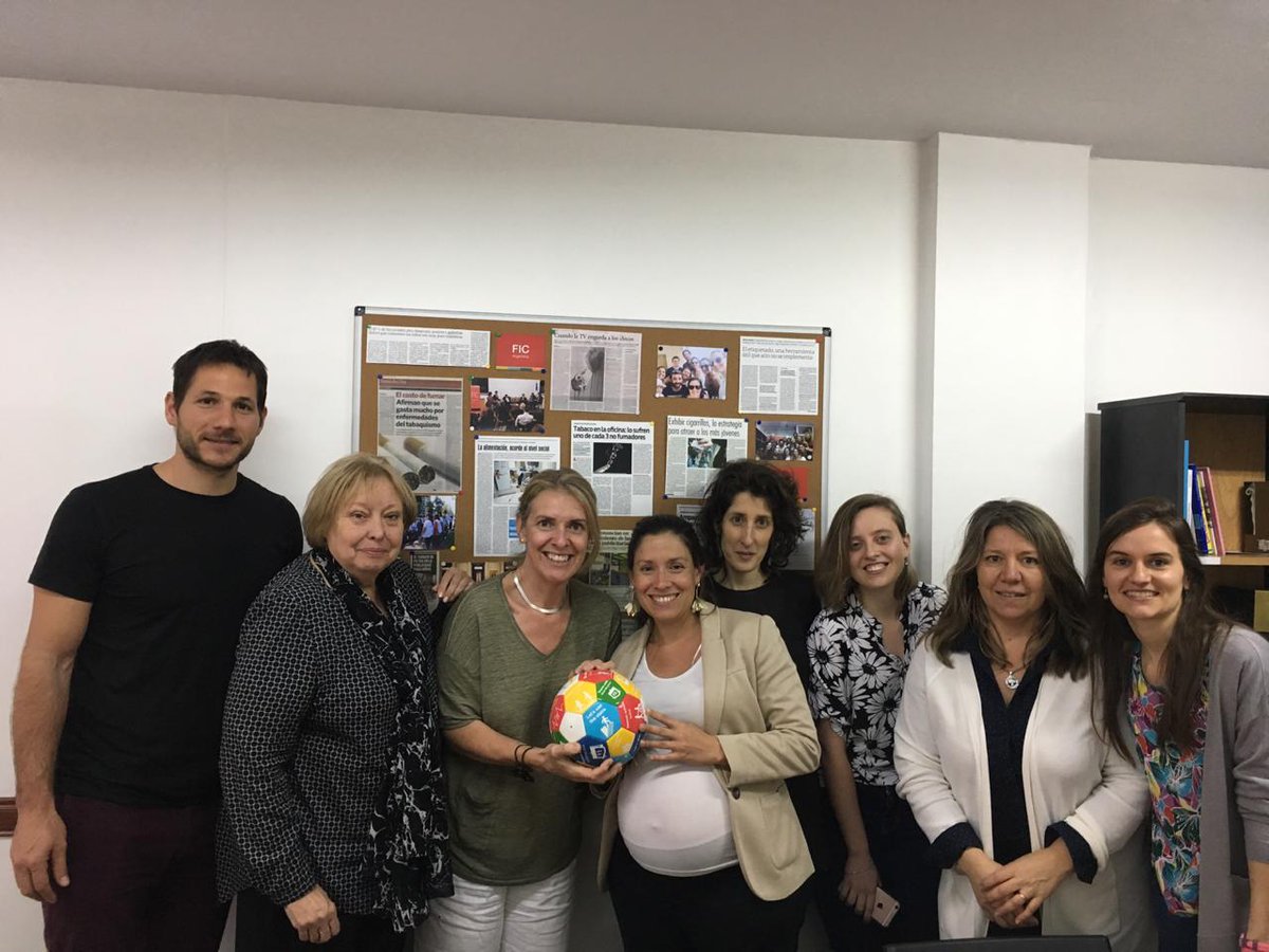 ficargentina's tweet photo. Hoy compartimos una jornada de trabajo con Fiona Bull, referente en temáticas de #ActividadFisica de la @WHO. It was a pleasure to have @fiona_bull working with us today, thanks! https://t.co/RFHvyKbEdn