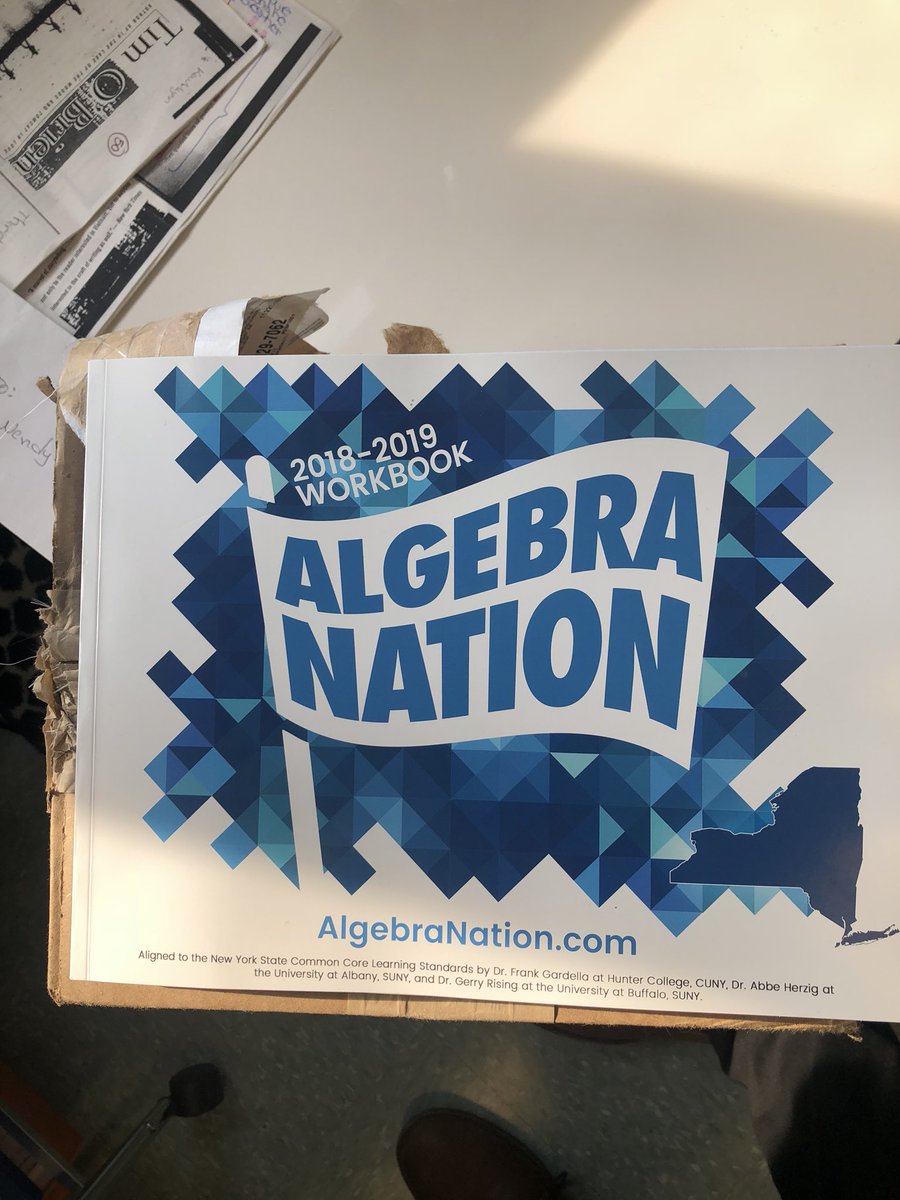 BELACharterHS's tweet photo. Guess what just arrived! We’re happy to be apart of the @AlgebraNationNY - https://t.co/3y4vnimltI