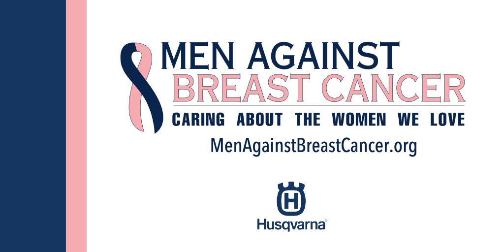 HusqvarnaUSA's tweet photo. .@MABCcares' ribbon is blue and pink because men and women fight against breast cancer together. We’re proud to partner with them for #BreastCancerAwarenessMonth. Learn more: https://t.co/VV1QENh3Wy 

#ThinkPinkandBlue https://t.co/7yliJU7C1T
