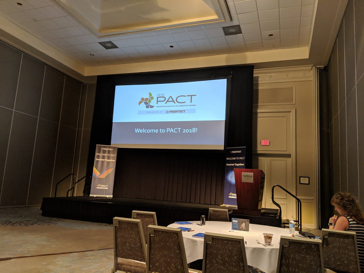 FrancesATasker's tweet photo. #pact18 is underway! So excited to be with our customers https://t.co/V0y4w1axu0