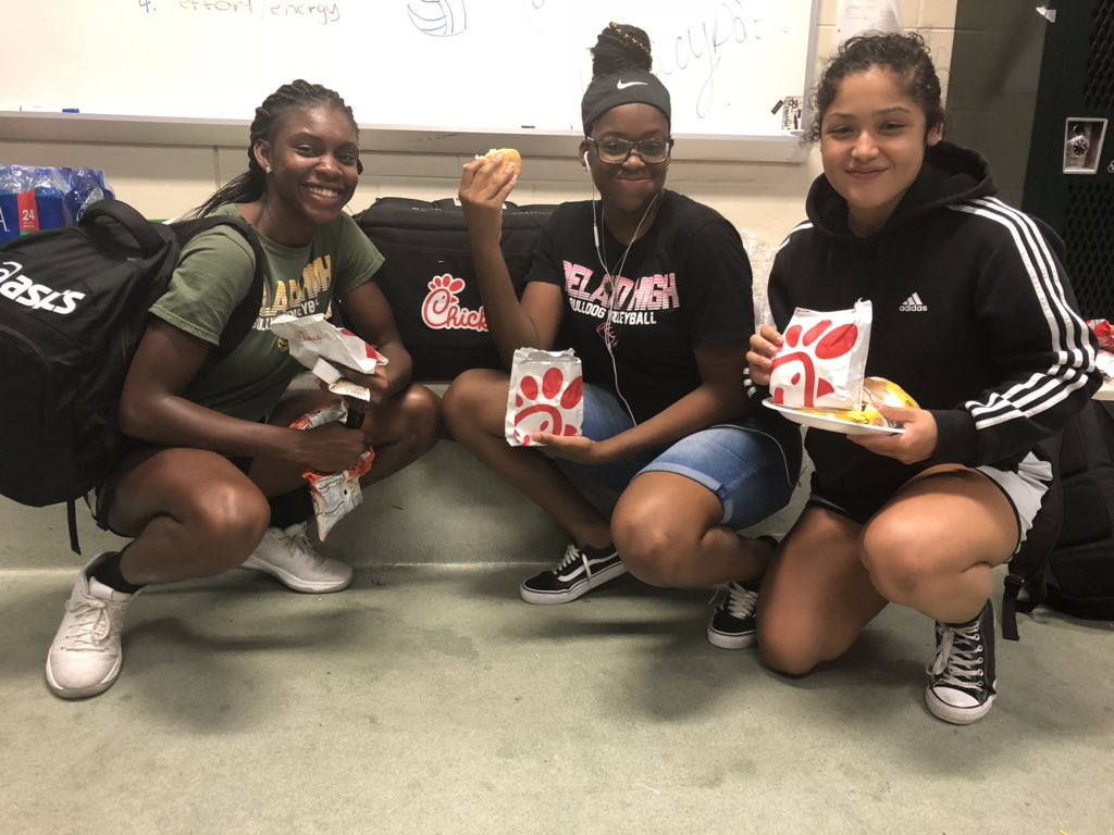 Thank you <a href="/ChickfilA/">Chick-fil-A, Inc.</a> Deland for our pregame meal!!