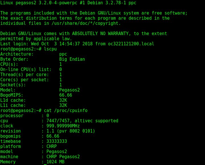 gabor_samu's tweet photo. .@PCzanik @mpc7500v2 You guys got me so wound up about #POWER today that I reinstalled my #Pegasos2 system early this AM! Wishing I could be at the #OpenPOWERSummit for all that goodness #MPC7447 #G4 https://t.co/rg9EPoSgum