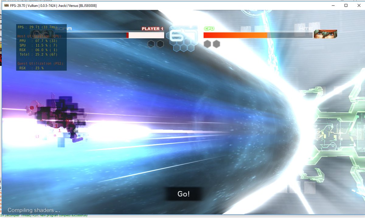 RyudoGaming's tweet photo. The newest version of RPCS3 gets past the bug stopping an attack so i can get back to translating. really i need to set up a discord and reddit for it. #dothack #VsProject https://t.co/h323Z9nZ3W