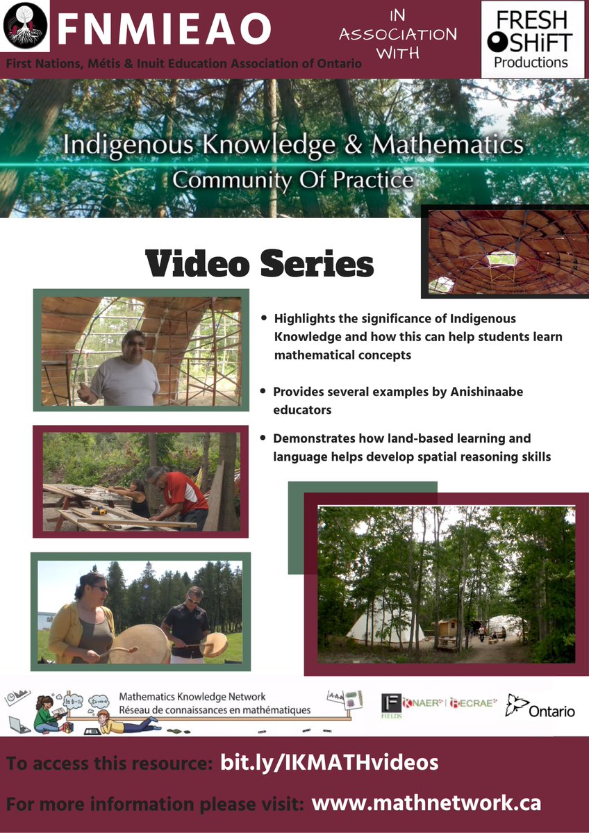 KNAER-RECRAE (@knaer_recrae) on Twitter photo Educators! Learn about the significance of #Indigenous Knowledge & how it can help students learn #Math concepts! 📽️ Check out this NEW video series from @MKNrcm <a href="/FNMIEAO/">FNMIEAO.com</a> ➡️ bit.ly/2It9b7S? Educators! Learn about the significance of #Indigenous Knowledge & how it can help students learn #Math concepts! 📽️ Check out this NEW video series from @MKNrcm <a href="/FNMIEAO/">FNMIEAO.com</a> ➡️ bit.ly/2It9b7S?