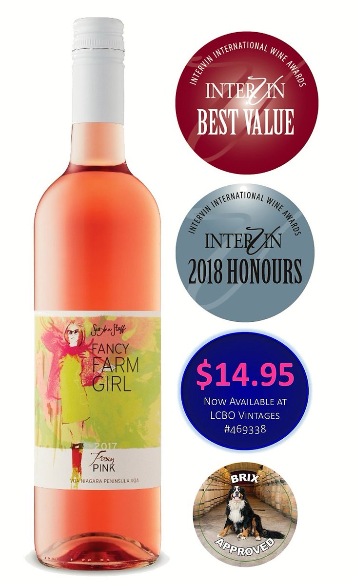 Sue-Ann Staff (@fancy_farm_girl) on Twitter photo At only $14.95 a bottle, we've always thought Foxy Pink was great value (go figure, of COURSE we would) but <a href="/InterVin/">InterVin Wine Awards</a> confirmed it this year -- pick up a bottle of this mouth-wateringly good rosé at Vintages. #drinkpink #turkeywine #VQA #Niagarawines At only $14.95 a bottle, we've always thought Foxy Pink was great value (go figure, of COURSE we would) but <a href="/InterVin/">InterVin Wine Awards</a> confirmed it this year -- pick up a bottle of this mouth-wateringly good rosé at Vintages. #drinkpink #turkeywine #VQA #Niagarawines