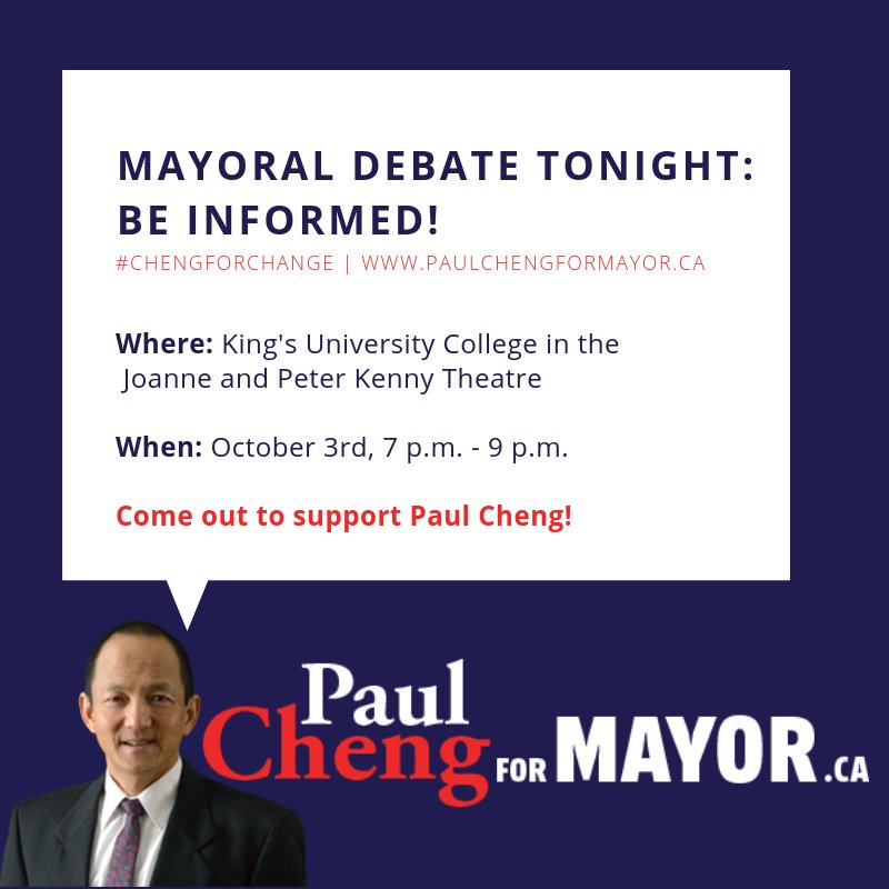 Paul Cheng for Mayor tweet media