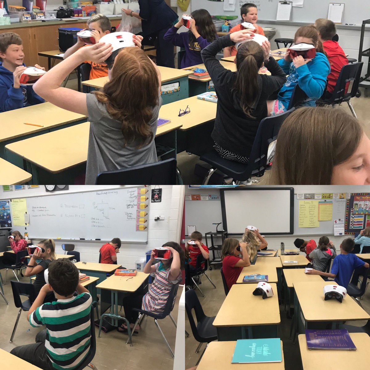 Reindl5th1's tweet photo. VR with Digestive System with Mrs Mansfield. @taylorvilleschools @taylorvilletech @tobo2015 #taylorvilleschools #taylorvilletech @TCUSD3 #TJHSProud https://t.co/CpQqZVpEDE