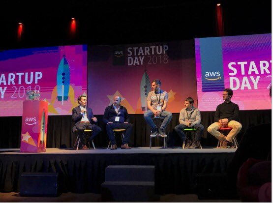 CamaraFintechAr's tweet photo. Ayer el panel de Ecosistema Argentino en @awscloud Startup Day!

Participaron @poincenotstudio , @KaszekVentures , @NXTPLabs y @WayraAr 

Moderó Pablo Sabbatella de @tuacceso 

👏🏼👏🏼👏🏼 https://t.co/qMXziqxB3y