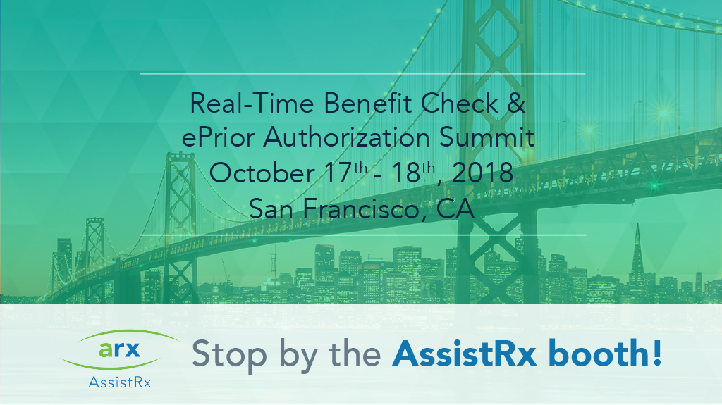 AssistRx's tweet photo. Looking forward to attending @CBI_Conferences #RTBC & #ePriorAuth in San Francisco and talking tech innovations re: #ePA, #FHIR, #HL7, #RTPB and more! https://t.co/Ln7ETg6yqc