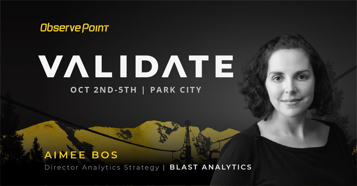 BlastXConsult's tweet photo. Join Director of Analytics Strategy, Aimee Bos, tomorrow morning at 9:30 AM for a discussion on CDPs DMPs! Can't wait to see you there! #analytics #Validate18 https://t.co/110Ez69nyA