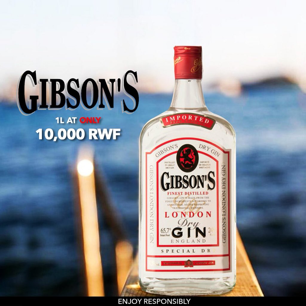 StsDrinks's tweet photo. ✨Enjoy the best Gin tonight  ,Grab your bottle at only 10,000Rwf in our showroom in town, Chic Building, Ground Floor #RwOT https://t.co/gSnu3Ewrzq