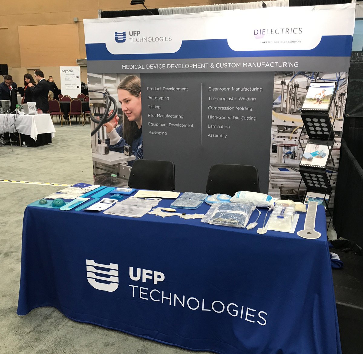 We are at the <a href="/MDTXevent/">MDTX Event</a> today at booth #325. Stop by to see our latest custom-engineered packaging and components for medical devices. #MDTXevent #medicaldevice #medtech