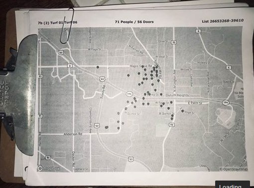 Check out what @golfergalbbb &amp; @cnachbar1 were up to yesterday! We NEED to have conversations with our friends and neighbors about voting! it’s Knock-tober with the DFT &amp; Labor! #edmnvotes #chooseunion