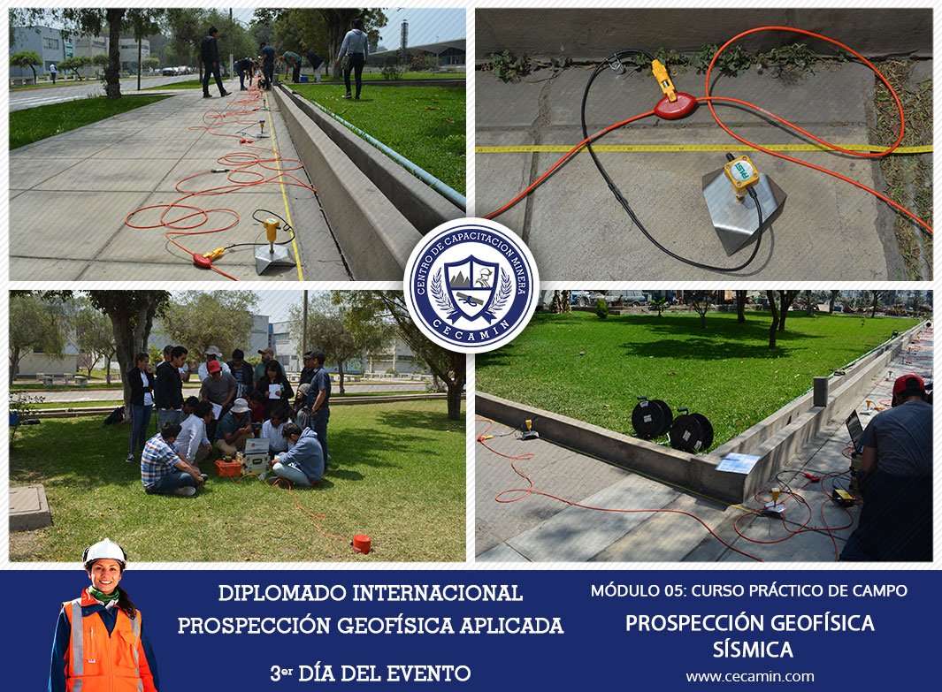 CECAMIN's tweet photo. 3ER DÍA DEL CURSO PRÁCTICO DE CAMPO "PROSPECCIÓN #GEOFÍSICA #SÍSMICA" - DIPLOMADO INTERNACIONAL PROSPECCIÓN GEOFÍSICA APLICADA #CECAMIN https://t.co/MoGS0WxhBu