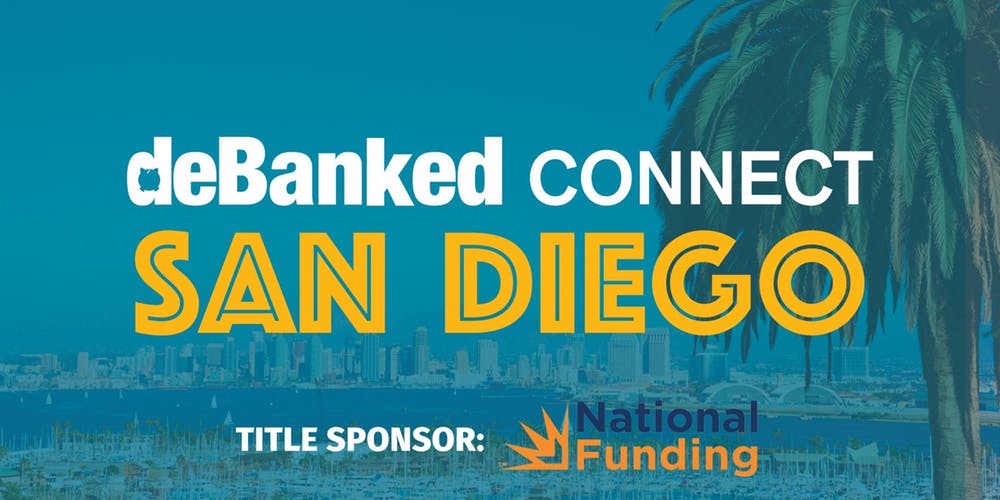 FWD_Financing's tweet photo. Looking forward to another great #debanked event tomorrow. Will you be in San Diego for deBanked #Connect tomorrow? Let us know so we can say hello! https://t.co/b3b2CxwdUo