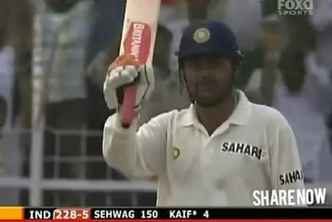 VSehwagFansFort's tweet photo. Remember This match ?
India were set to win this last Test to level the series 2-2 but Rain spoiled the final day in #Chennai, @YUVSTRONG12 opened the innings with @virendersehwag Paaji in that match ! 💪
#17DaysToGo #Viru40 🎂 https://t.co/F0ByUxav05